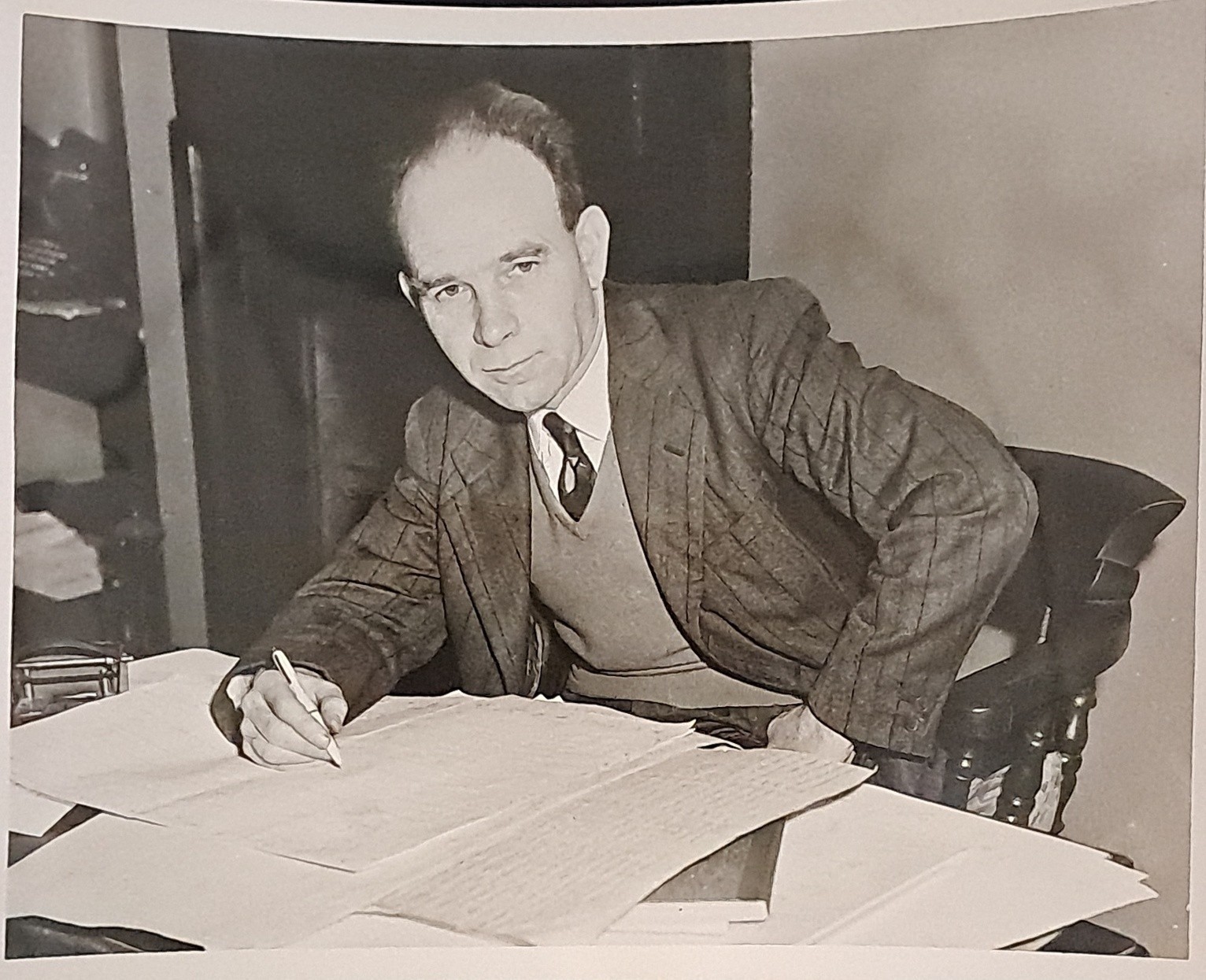 57131882g Image of Brendan O'Brien first Secretary of the Amateur Drama Festival Ireland